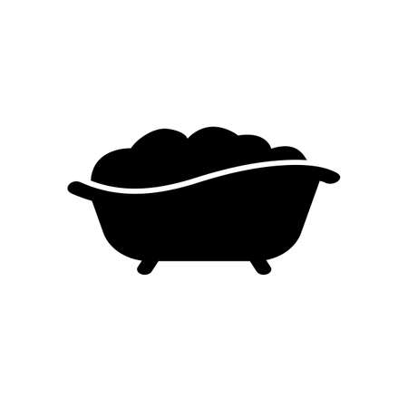 Bath vector illustration isolated sign symbol. Icon pictogram for web graphicsのイラスト素材