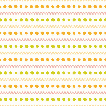 Seamless pattern with colorful dotsのイラスト素材