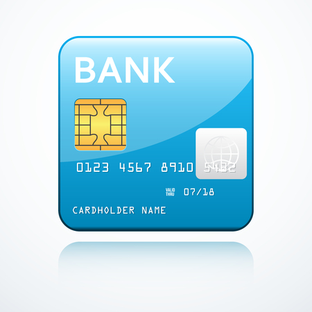 Bank card iconのイラスト素材