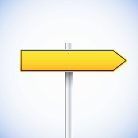 Orange waymark. Vector illustration eps 10.のイラスト素材