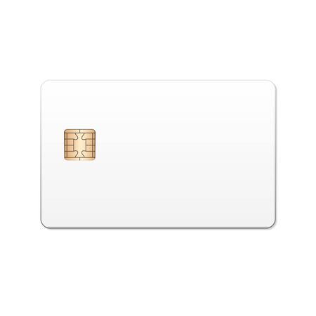 Vector realistic bank card templateのイラスト素材