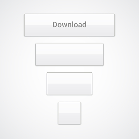 Set of different size buttonsのイラスト素材