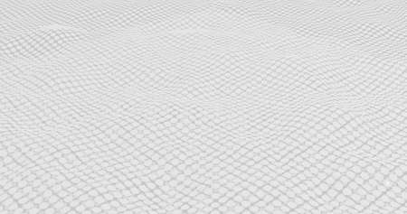 Texture made of white circles mirrored on light background rendered in 3Dの写真素材