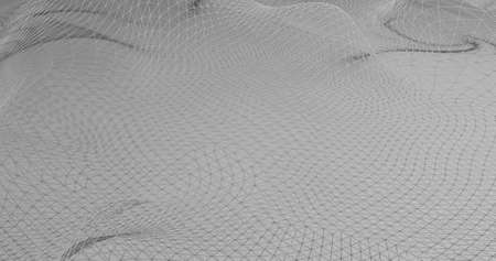 geometric abstract 3d illustrationの写真素材