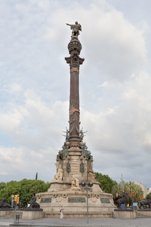 Monument to Columbusのeditorial素材