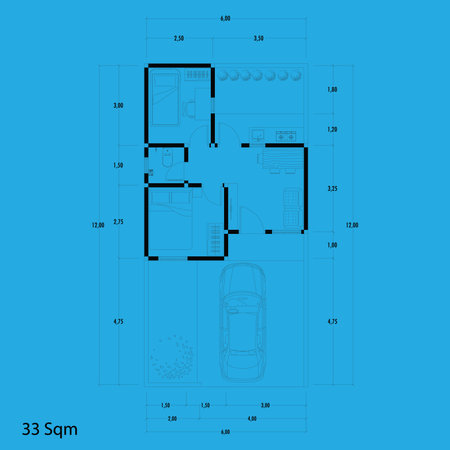 Floor plan blueprint, Figure of the jotting sketch of the construction and the industrial skeleton of the structure and dimensions. vector eps 10のイラスト素材