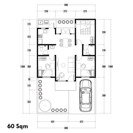 Architecture plan with furniture. home floor plan, isolated on white background, stock illustration.の写真素材