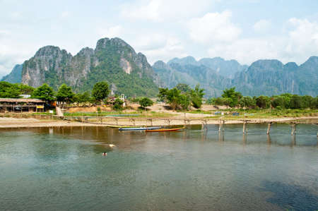 River Song, Vang Vieng, Laos 