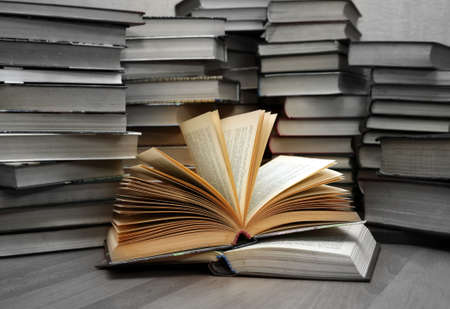 Russian saying 'Knowledge - light, ignorance - darkness'の写真素材