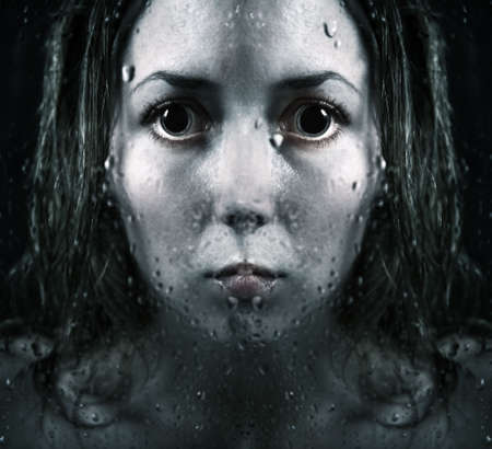 This is a computer generated image of an alienの写真素材