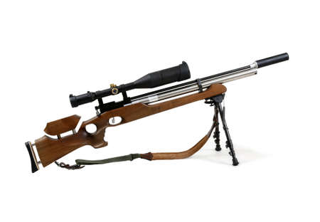 Shotgun on a white background