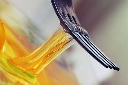 The image of a plug and broken eggsの写真素材