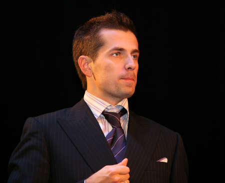 RUSSIA, MOSCOW - 23 DECEMBER: Concert of Russian group のeditorial素材