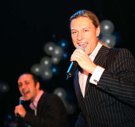 RUSSIA, MOSCOW - 23 DECEMBER: Concert of Russian group のeditorial素材