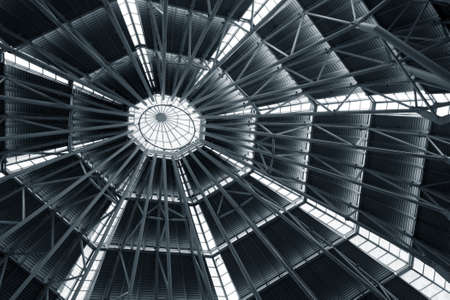 Kuala Lumpur Building from Inside. Twin Towers. Malaysiaのeditorial素材