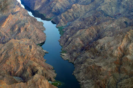 Beautiful Landscape of Grand Canyon with the Colorado Riverの写真素材