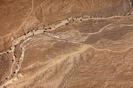 Aerial view of desert  Wilderness Area. Arizona, United Statesの写真素材