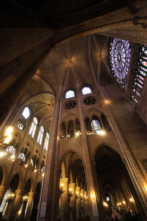 Cathedrale Notre Dame de Paris. Franceのeditorial素材