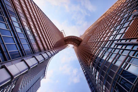 HONG KONG, CHINA - MARCH 29:  L'hotel Nina et Convention Centre Hong Kong is a 5-star hotel consists of 2 towers - 42 storeys and  89 storeys Hong Kong, March 29, 2012.  のeditorial素材