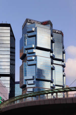 HONG KONG - MARCH 29  Lippo Centre  The buildings were designed by Australian architect Paul Rudolph...