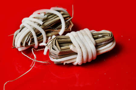 Ingredient for Asian tonic drink with exotic detailsの写真素材