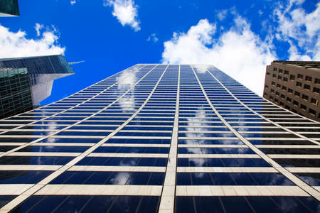 New York, USA - October 12, 2012: Facade Grace Building in New York City. The building was designed principally by Gordon Bunshaft, and completed in 1974.のeditorial素材