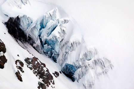 Russia. Caucasus. View on Elbrus Mount - the highest point of Europeの写真素材