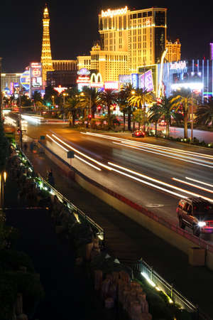 Las Vegas, Nevada, USA - September 19, 2011: Las Vegas Strip on the streets of Las Vegas, Nevada.のeditorial素材