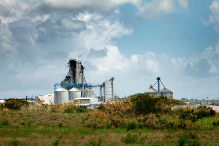 Sugar cane processing plant. Barbadosの写真素材