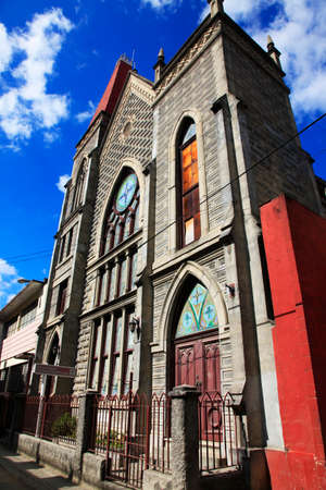 Front View Of First Presbyterian Reformed Church in Havana, Cubaのeditorial素材