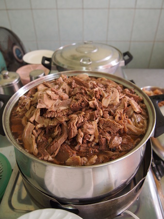 Sliced Braised Beefの写真素材