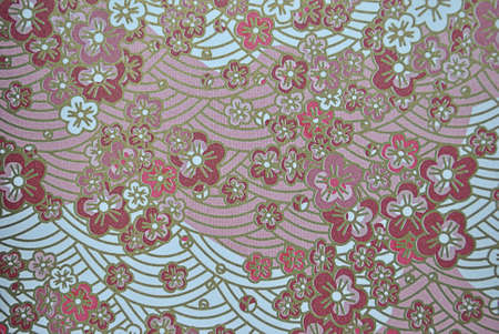 retro flower backgroundの写真素材