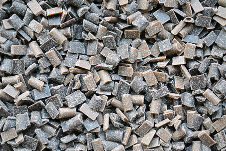 chocolate chipsの写真素材