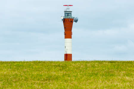 WANGEROOGE, GERMANY.  04th July 2017: View of the new lighthouse in the west on the island...
