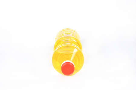 Bottle with oilの写真素材