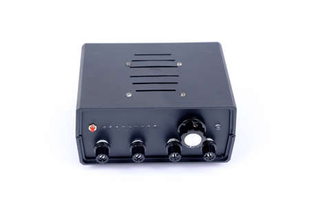 Receiver on a white background