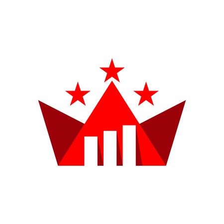 Business star finance logo vectorのイラスト素材