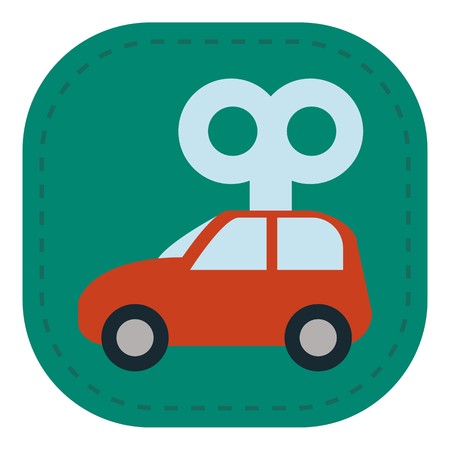 Baby Icons Design symbol of toys and baby equipment colorのイラスト素材