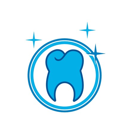 Logo Dental circle Healthy Care Tooth Protectionのイラスト素材