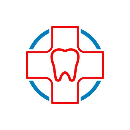 Logo Dental Healthy Care Tooth Protectionのイラスト素材