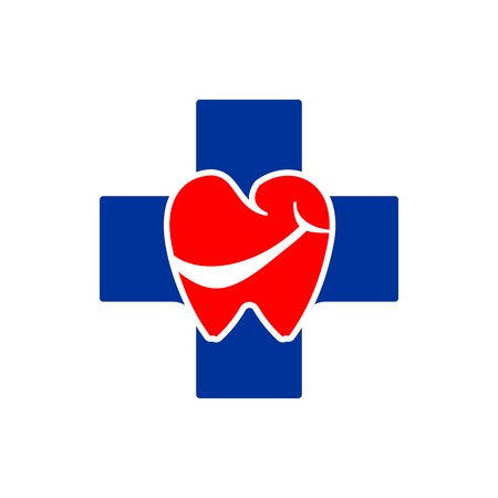 Dental clinic Logotype concept health medicalのイラスト素材