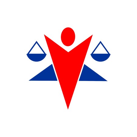 Law court bank house symbol justice finance iconのイラスト素材