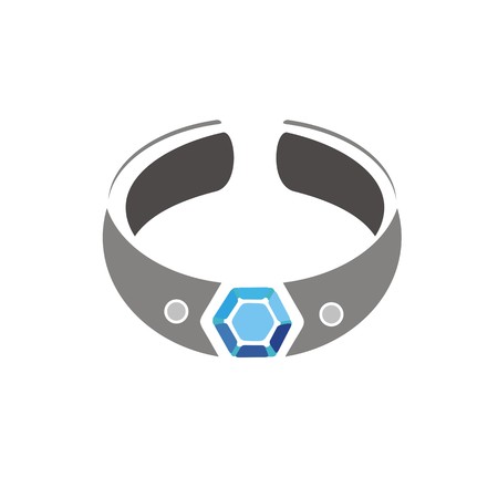 design jewelry diamonds with rings womenのイラスト素材