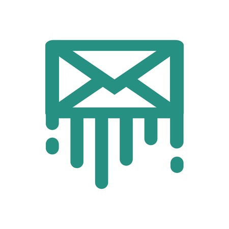 mail address logo icon message newsletter symbol vectorのイラスト素材
