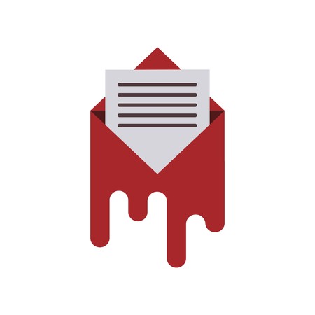 Logo envelope mailbox address iconのイラスト素材