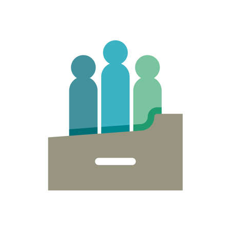 Business graph growth progress icon vectorのイラスト素材