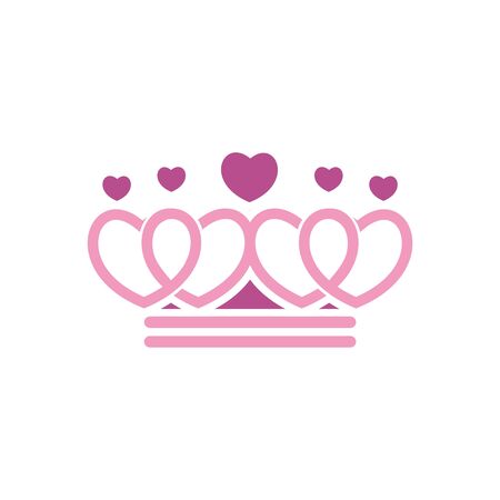 Logo Icon Vector Infinity Love Coupleのイラスト素材