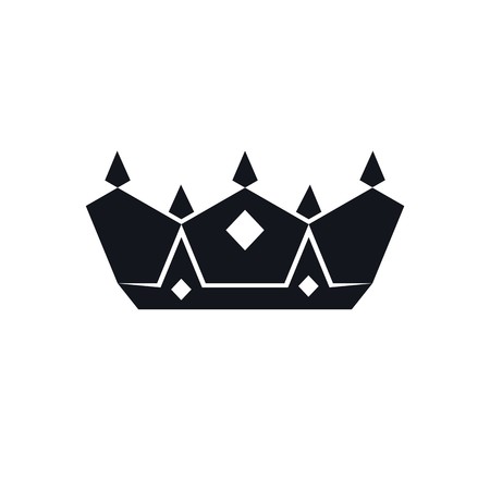 Design crown coronal majestic kingdom designのイラスト素材