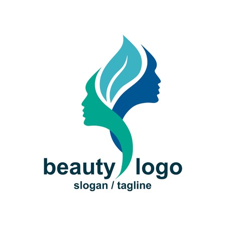 Fashion and beauty spa icon woman symbol designのイラスト素材