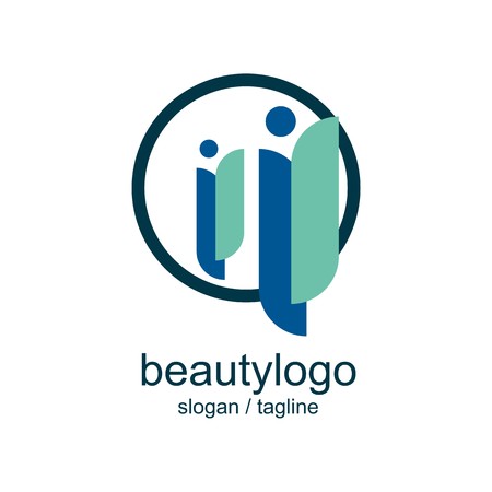 Fashion and beauty spa icon woman symbol designのイラスト素材